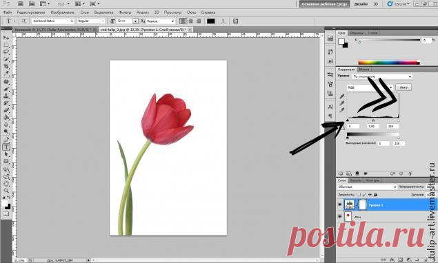 Мастер-класс: простое лого и кисть-копирайт в Photoshop - Ярмарка Мастеров - ручная работа, handmade