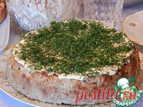 Запеканка мясная &quot;Нежная&quot; - кулинарный рецепт