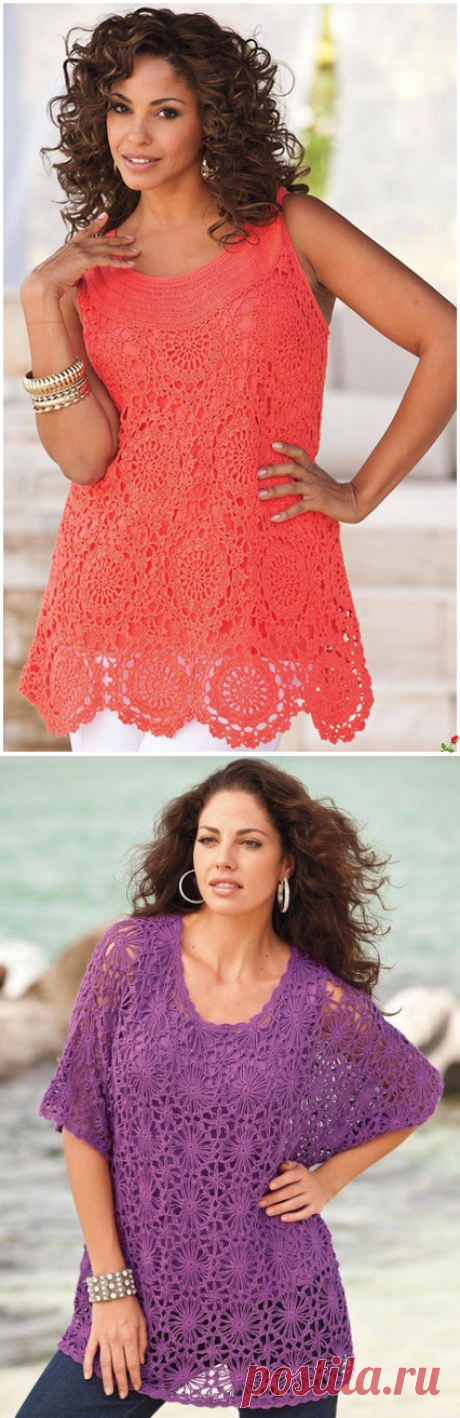 Irish crochet &: CROCHET TUNIC ... ТУНИКА КРЮЧКОМ