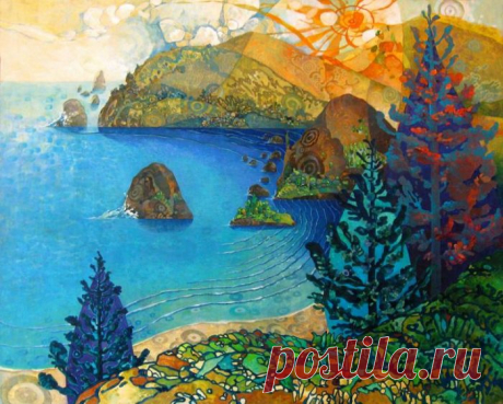 Художник DAVID GALCHUTT и его яркий сказочный мир