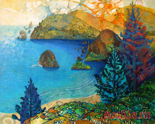 Художник DAVID GALCHUTT и его яркий сказочный мир