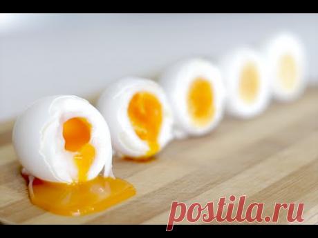 Сколько Варить Яйца Всмятку и Вкрутую - Запомни Раз и Навсегда - YouTube