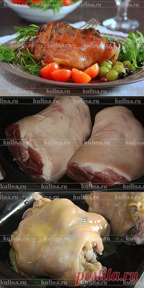 Свиные ножки в духовке – рецепт приготовления с фото от Kulina.Ru