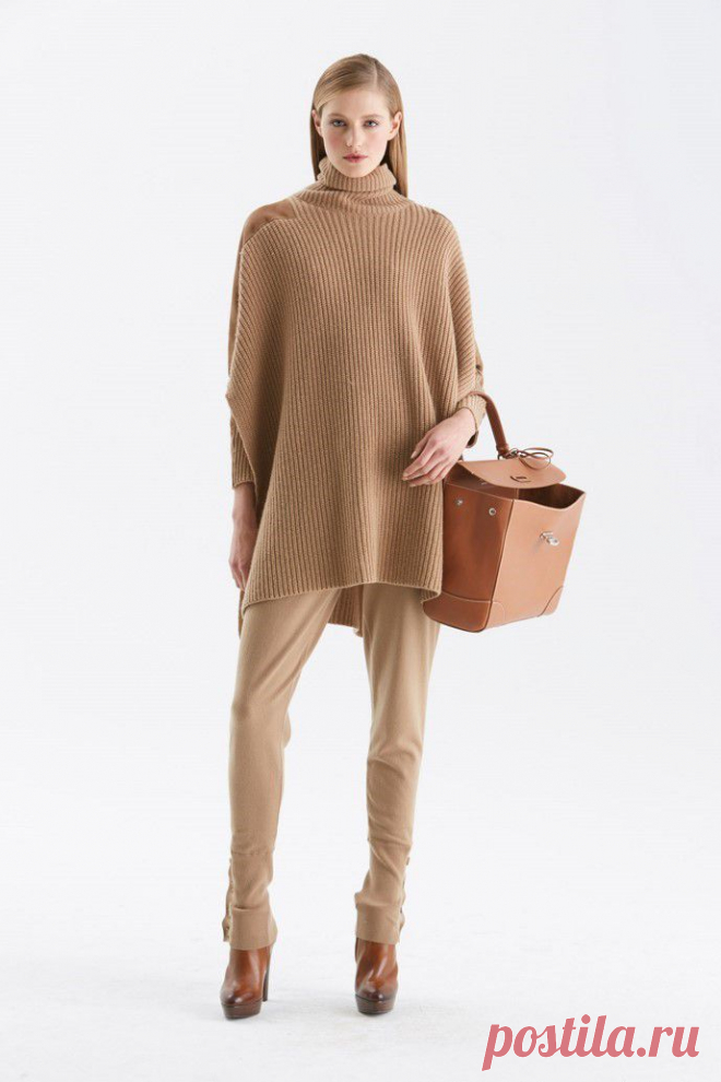 Ralph Lauren Pre-Fall 2015: кофе с молоком и шоколадом для истинных леди | Мода
