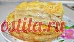 Насыпной яблочный пирог — нежный и сочный