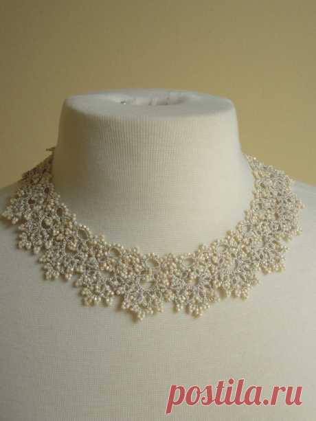 (4) Vivien Necklace - pearl