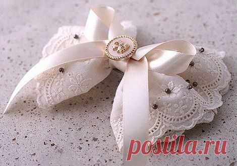 Бант к заколке для волос своими руками — фото