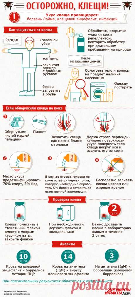 Осторожно, клещи