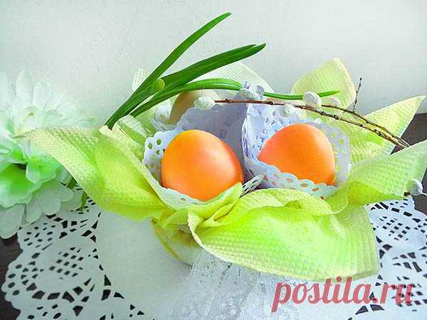Пасхальная подставка для яиц своими руками