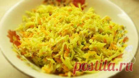 Салат из редьки и моркови