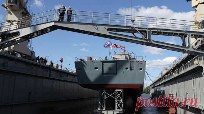 В США выразили озабоченность после спуска на воду фрегата "Адмирал Амелько"