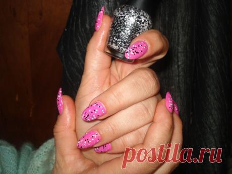 Наращивание ногтей под лак