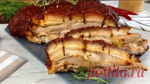 Свиная грудинка,запеченная в глазури (делюсь рецептом) | Цветкова Наталья | Дзен