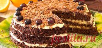 Быстрый торт за 15 минут Этот быстрый торт готовится за 15 минут. Он получается нежным, воздушным и необыкновенно вкусным.