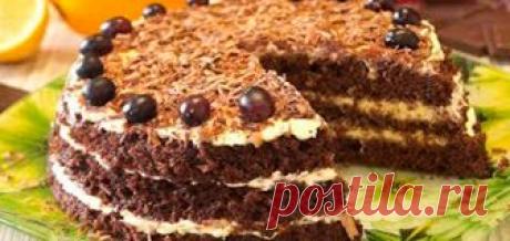 Быстрый торт за 15 минут Этот быстрый торт готовится за 15 минут. Он получается нежным, воздушным и необыкновенно вкусным.