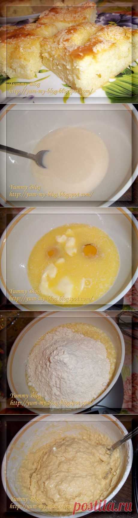 Пирог &quot;Сахарный&quot;Ну очень вкусный....