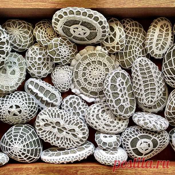 Crocheted Stones This 