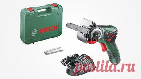 Можно брать. Миниатюрная цепная пила Bosch