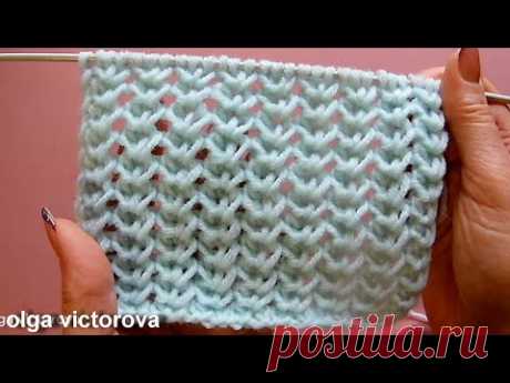 Сочетание простоты и изящности 695 Узоры спицами