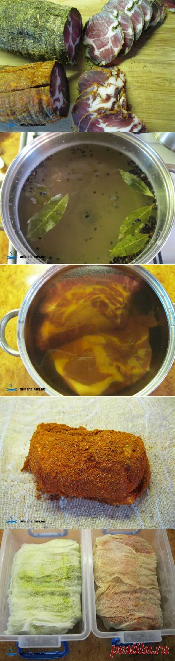 Вяленая свиная шея - Это долго, но это вкусно. И, надо сказать, оно того стоит