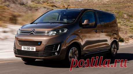 Обзор электрокара Citroen е-SpaceTourer 2020-2021