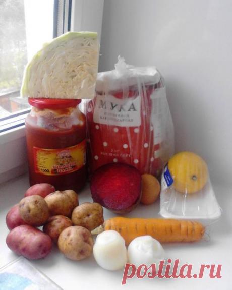 Настоящий кубанский борщ - Любимые рецепты