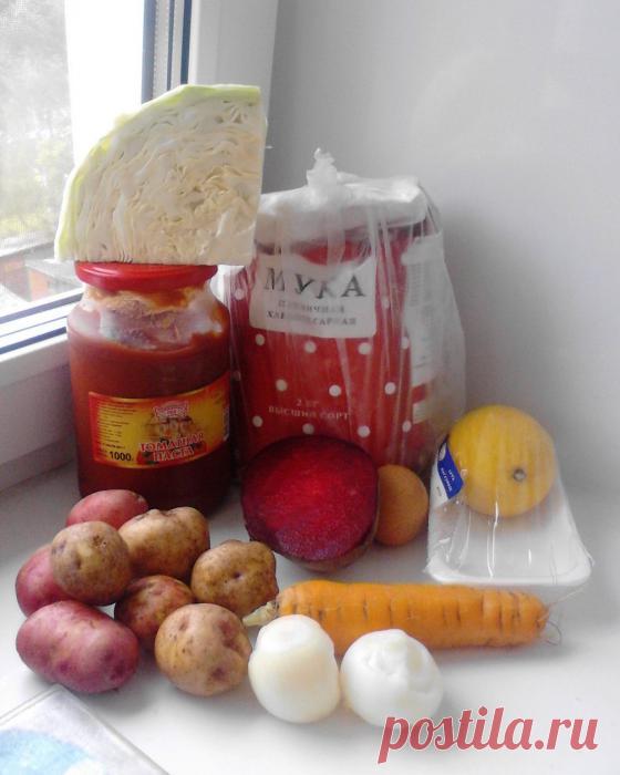 Настоящий кубанский борщ - Любимые рецепты