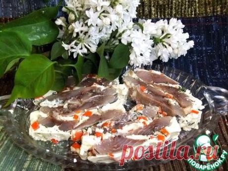 Закуска из малосольной сельди "Белоснежка"