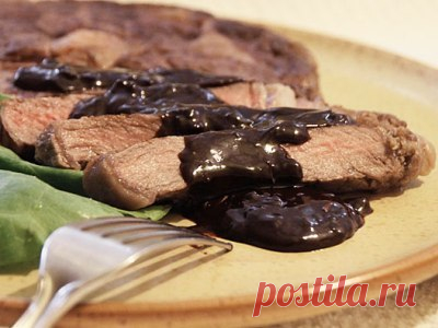 Шоколадный соус к мясу