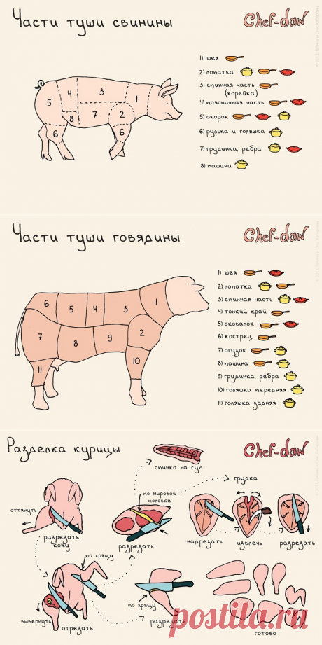 Шпаргалки для кухни