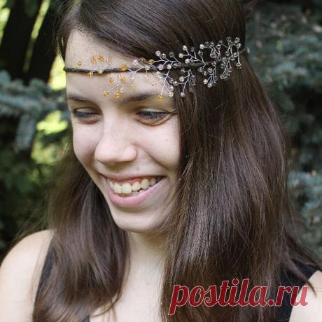 #hendmade #wirework #jewerly #jewerlys #ooak #instagram #instalook #metaljewelry #bijuterias #венокнаголову #венок #украшениянасвадьбу #украшениянановыйгод #авторскаяработа