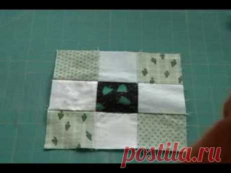 Disappearing 9 Patch Quilt Block