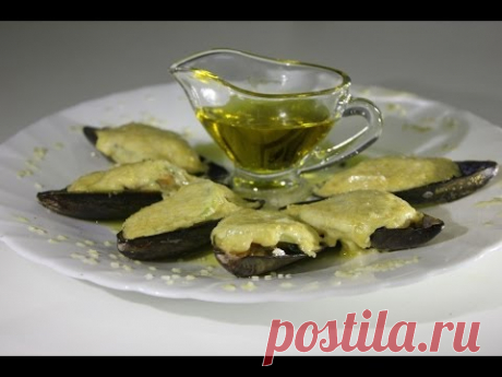 Шикарный рецепт домашних мидий - YouTube