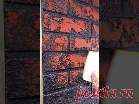Клинкерный кирпич своими руками !!! Лофт Кирпич ! Loft BRICKS