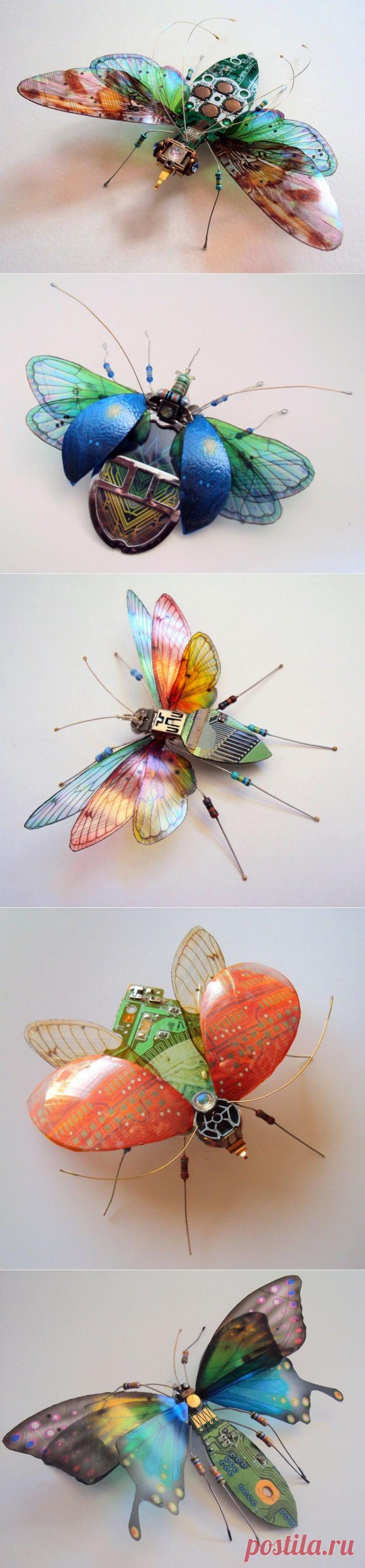 Крылатые компьютерные насекомые Джули Чеппел; Рукоделие