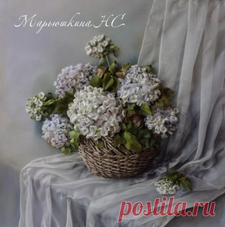 Марьюшкина НС. Вышивка лентами