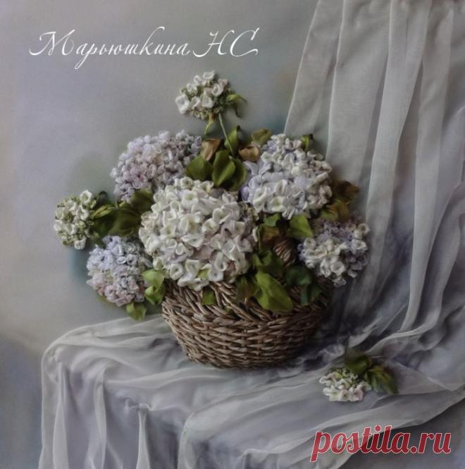 Марьюшкина НС. Вышивка лентами