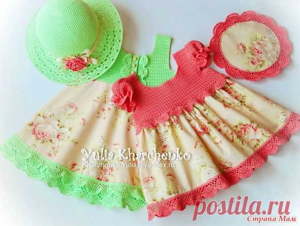 Комплекты "НЕЖНОСТЬ РОЗЫ" (... или "family look" для сестричек). Много фото:) - Вязание - Страна Мам