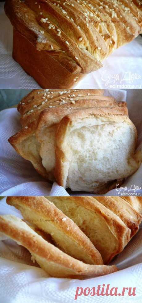Итальянский молочный хлеб &quot;Аккордеон&quot; (Pane al latte &quot;Fisarmonica&quot;)