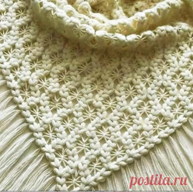 Интересный узор для косынки