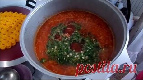 БОРЩ НА ГОВЯДИНЕ