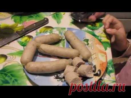 Сардельки свиные - рецепт,  ГОСТ СССР - YouTube