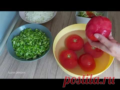 МАНДЖА С ВОЩАМИ. Готовит гагаузка. Овощное блюдо.