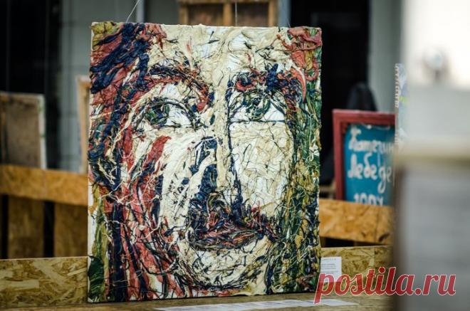 Картина Абстрактный портрет мужчины Масло, холст Современная живопись Екатерина Лебедева художник в 2025 г | Картины, Современная живопись, Портреты мужчин