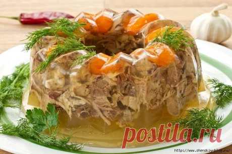 Ну очень вкусный холодец «От тещи»!