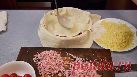 Пирог ВСЁ ПО ТРИСТА, 🥮 для тех, кто не хочет возиться с тестом.
