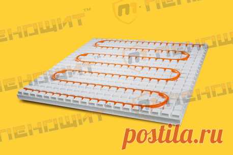 Пенощит WF16-50 - Маты для водяного теплого пола из пенополистирола от производителя