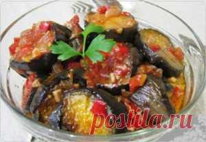 Баклажаны острые в томатном соусе |