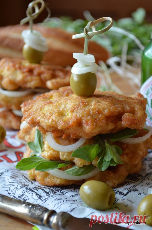 Оладьи из курицы