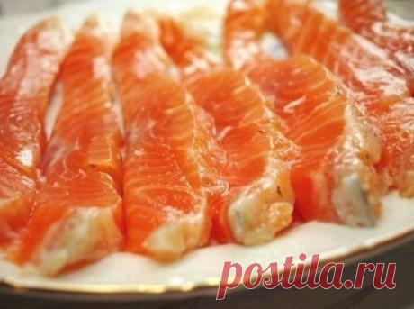 Рецепт маринада для красной рыбы